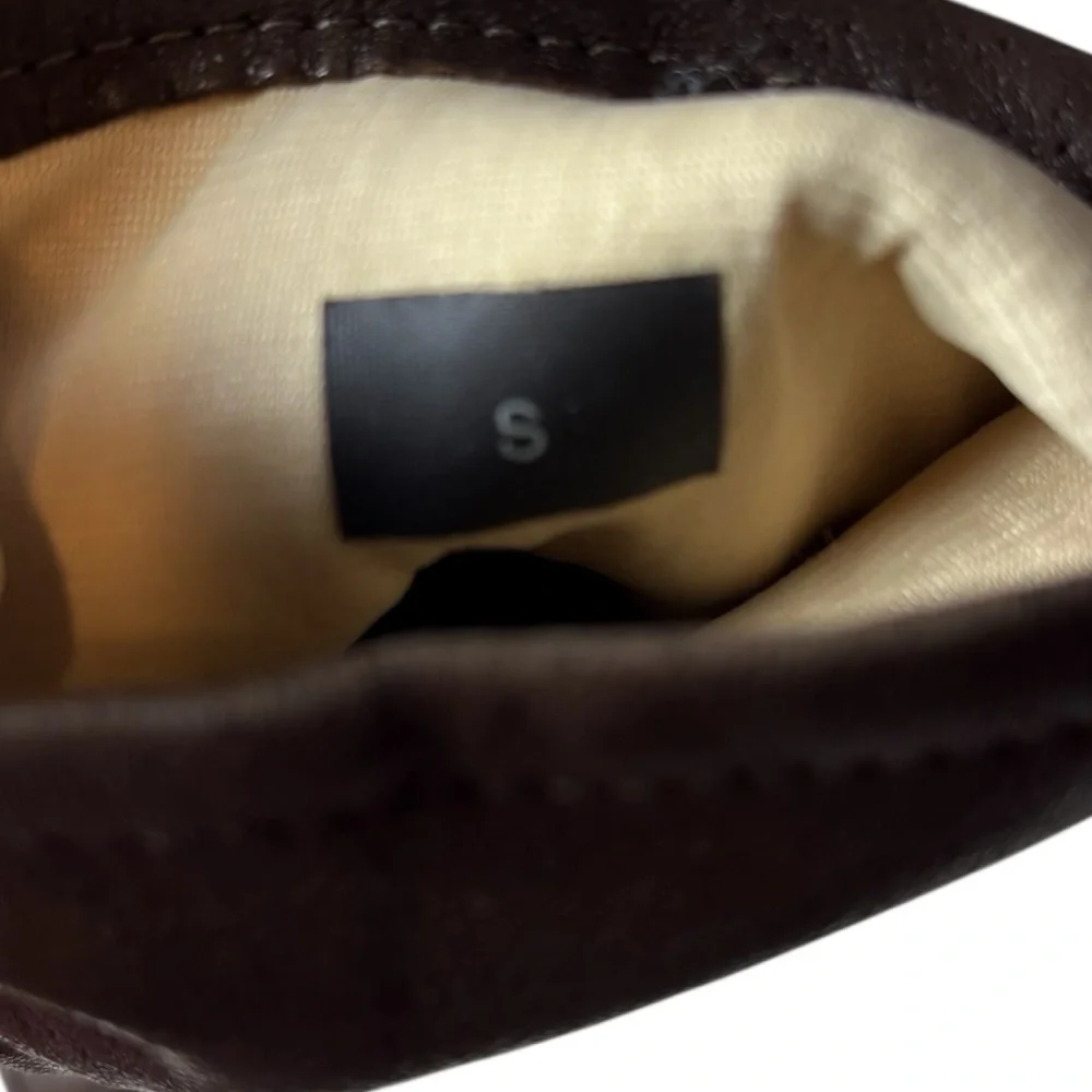 Thinsulate Brown Leather Gloves Driving Lined Small Retro 1990’s